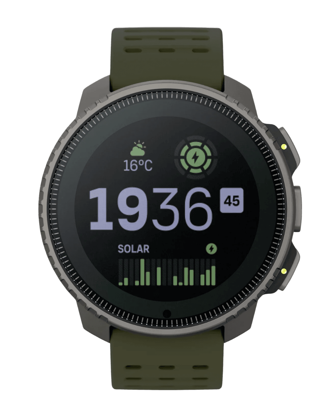 Suunto Vertical Titanium Solar in Olive Green