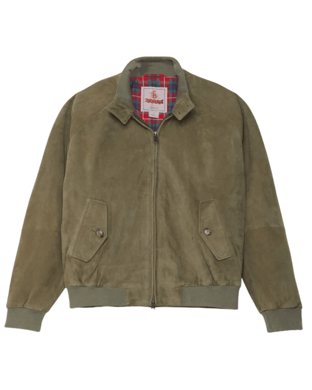 Baracuta Men G9 Harrington Jacket Suede