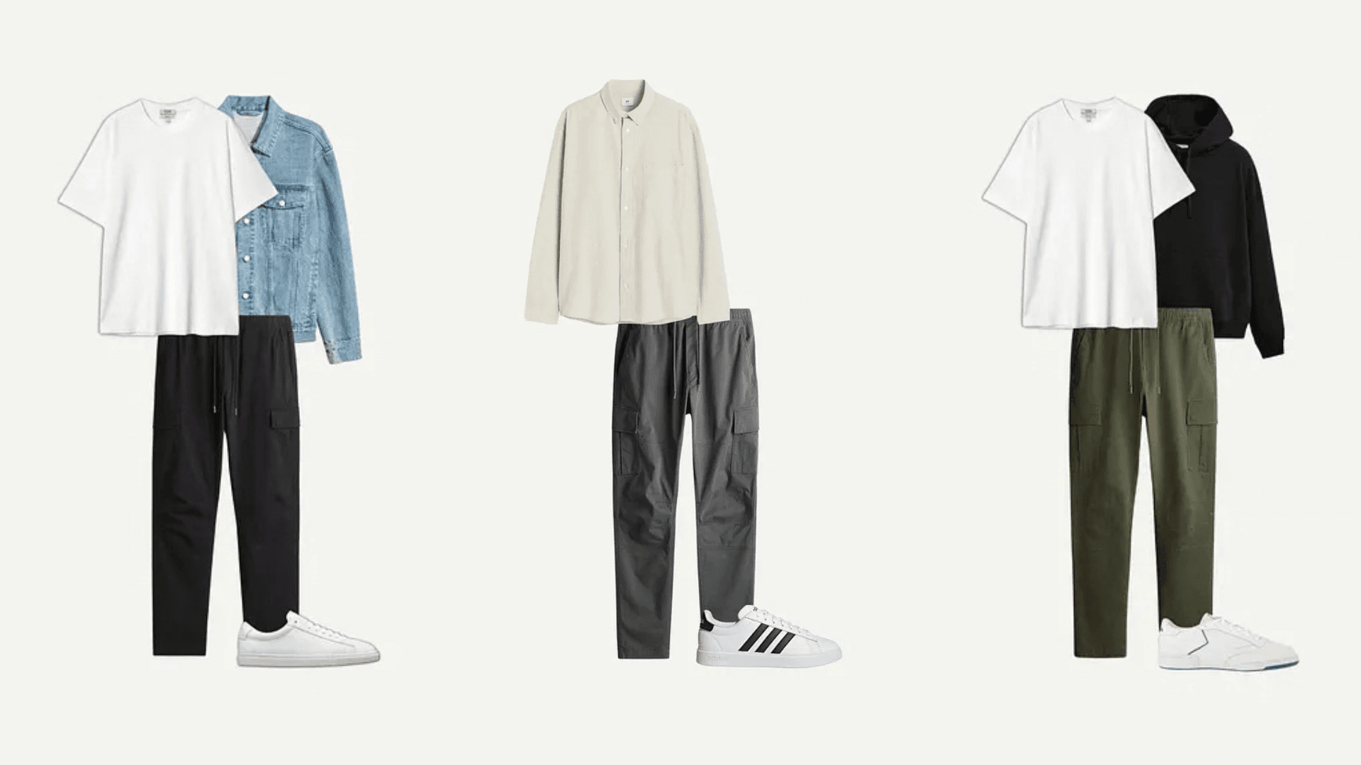 Three ways to style slim fit cargo pants for any occasion Casual Cool, Smart Casual, and Streetwear Vibes