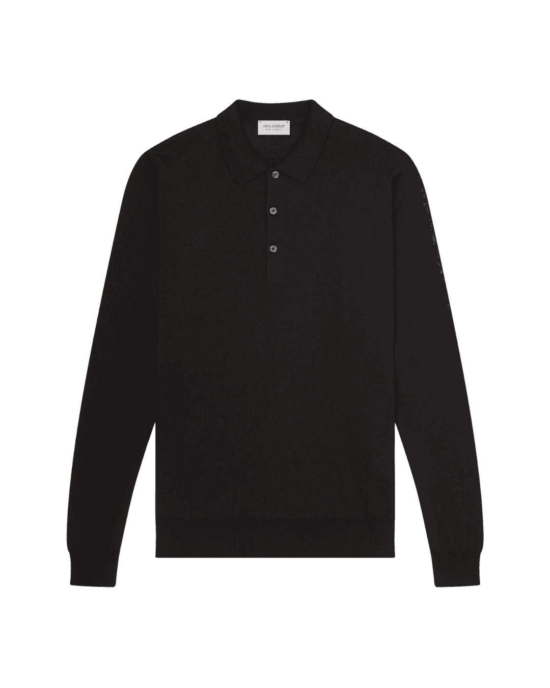 JOHN SMEDLEY Belper Slim-Fit Merino Wool Polo Shirt in Brown